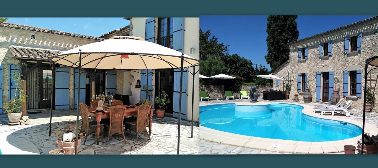 Luxury B&B Maison A Votre Sante, In Bordeaux Wine Region Savignac-de-Duras Exteriér fotografie