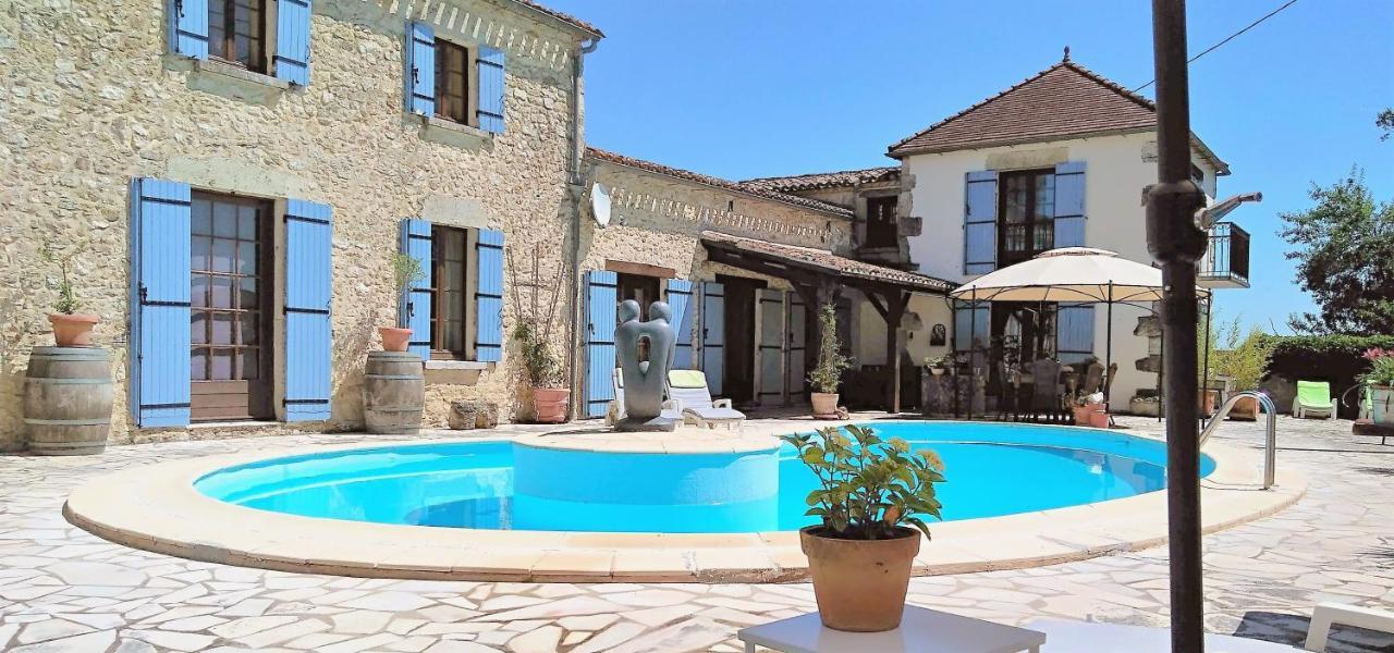 Luxury B&B Maison A Votre Sante, In Bordeaux Wine Region Savignac-de-Duras Exteriér fotografie